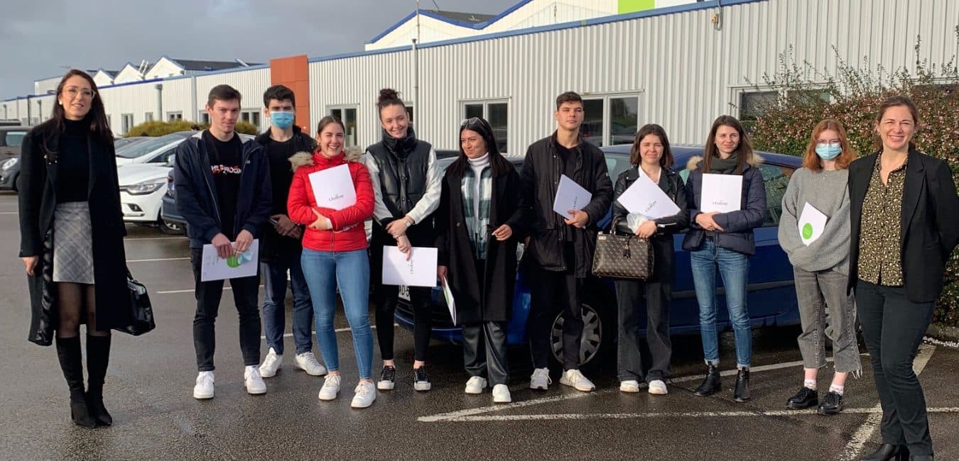Visite imprimerie Cloître — étudiants La Digital School
