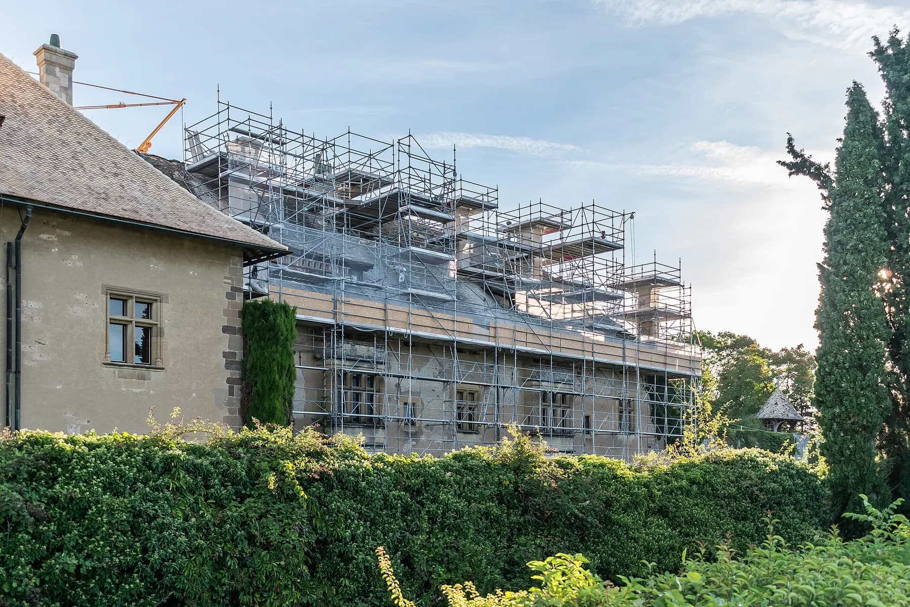 Le château de Ripaille, ancienne résidence des ducs de Savoie, à Thonon