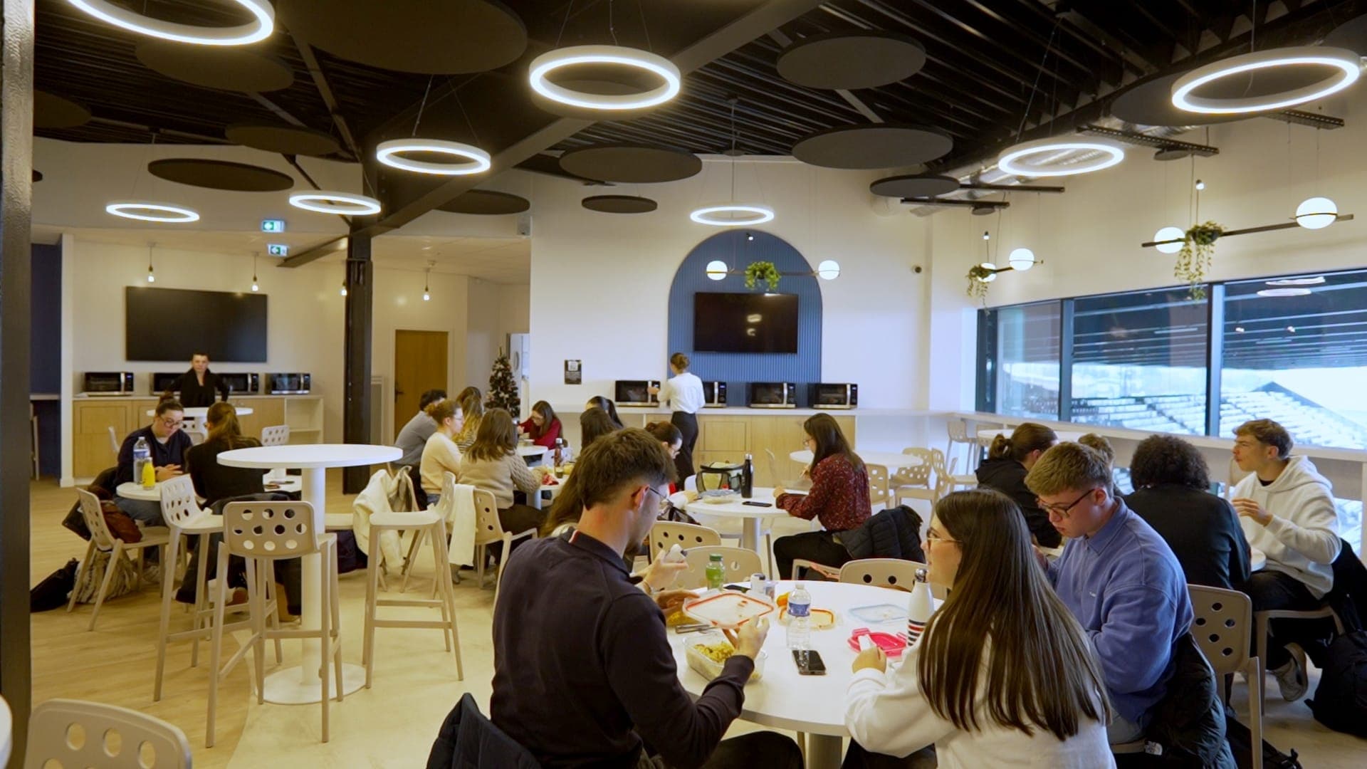 Cafétéria du campus